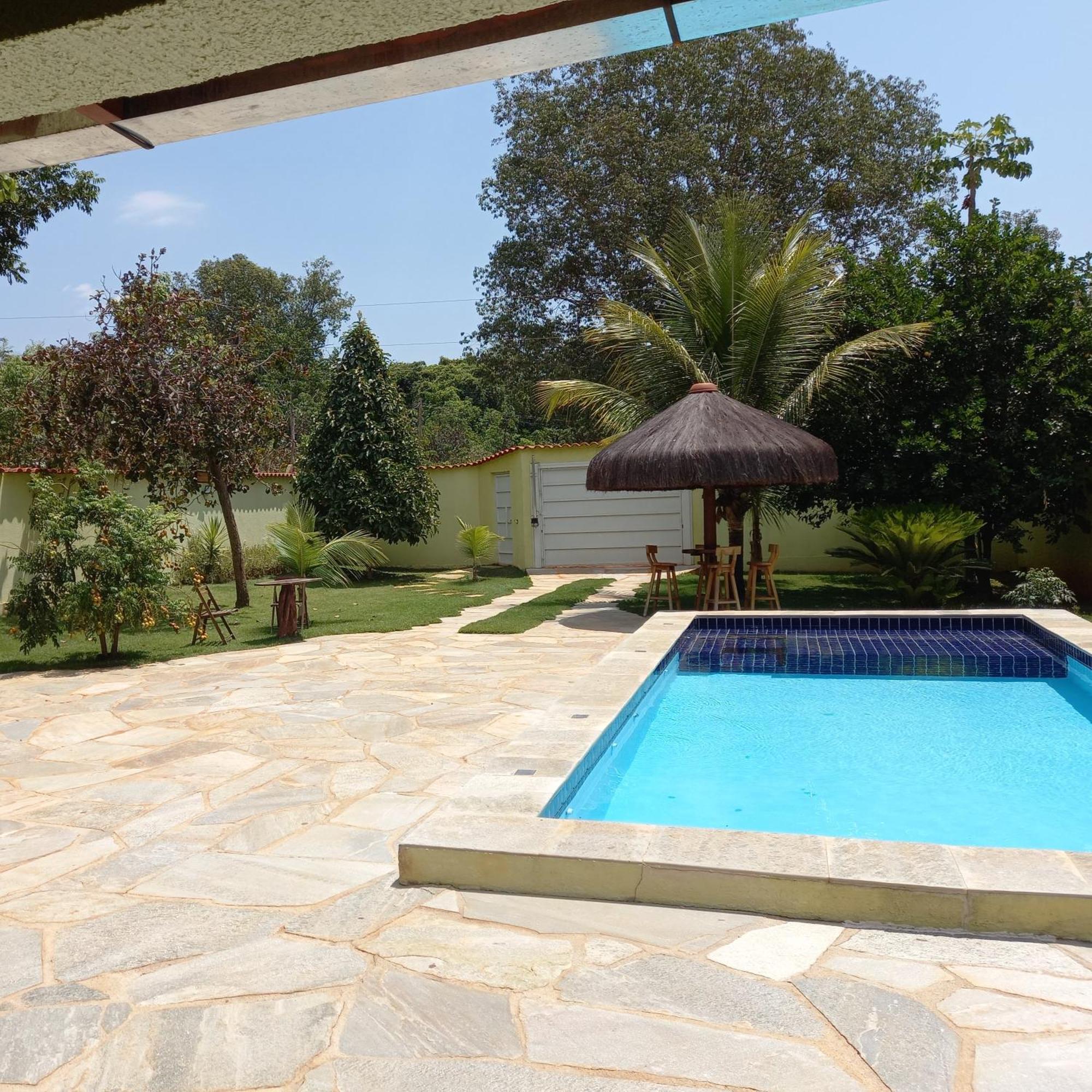 Pirenópolis Casa Dos Coqueirosヴィラ エクステリア 写真